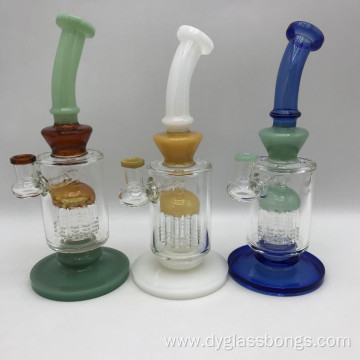 Royal Style Crystal Glass Bongs with Steady Base